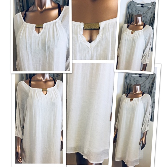 TORRID LOTx3 Plus Sz 1X Blouse + Dress & Sandals - Picture 6 of 8